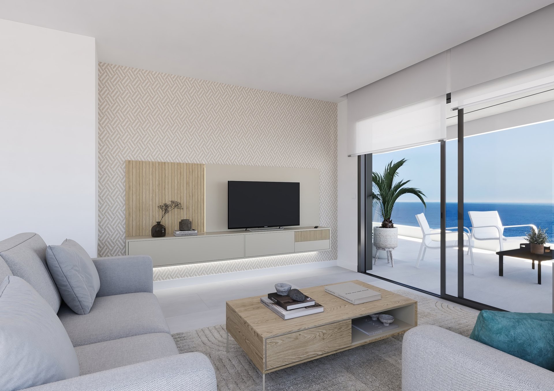 Apartment à Calpe, Alicante, Espagne 2 chambres, 114 m2 No. 130805