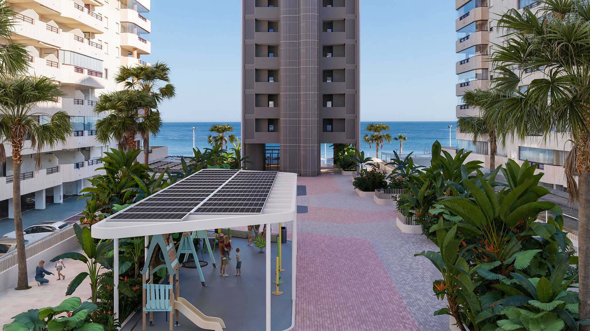Attico a Calpe, Alicante, Spagna 3 camere da letto, 234 mq. N° 130807