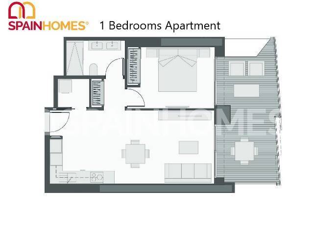 Huoneisto Benidorm, Alicante, Espanja 4 makuuhuonetta, 148 m2 No. 120548