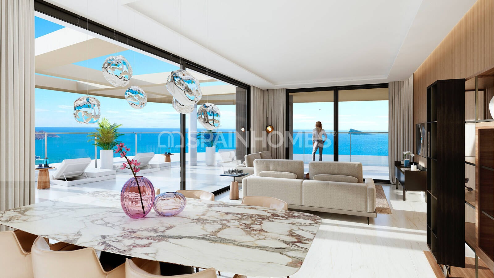 Huoneisto Benidorm, Alicante, Espanja 4 makuuhuonetta, 148 m2 No. 120548