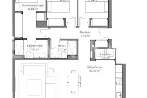 Huoneisto myytävänä Torremolinos, Malaga, Espanja, 3 makuuhuonetta, 89 m2 No. 124668 - kuva 16