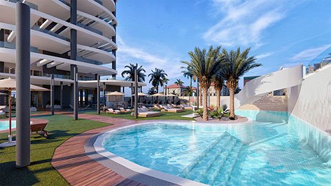 Kattohuoneisto Calpe, Alicante, Espanja 4 makuuhuonetta, 267 m2 No. 129293