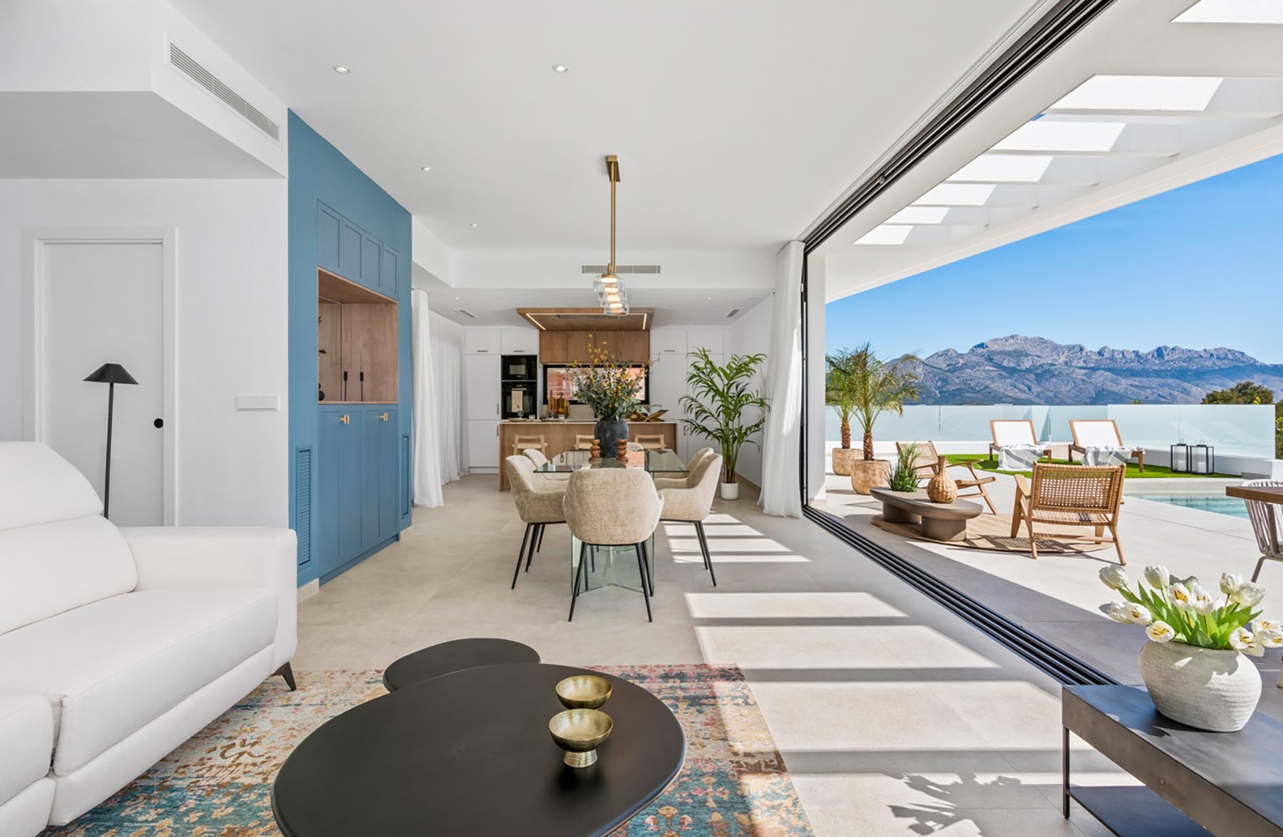 Villa en Polop, Alicante, España 3 dormitorios, 162 m2 No. 128384