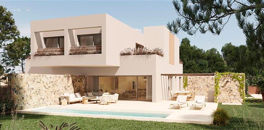 Villa i San Miguel de Salinas, Alicante, Spanien 3 sovrum, 127 kvm. Nr. 128331