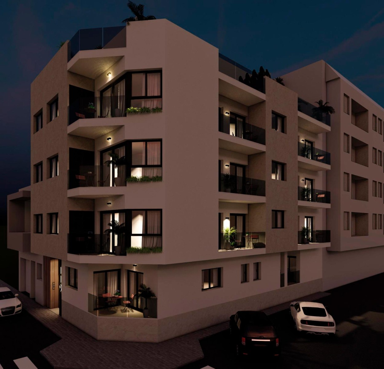 Lägenhet i Guardamar del Segura, Alicante, Spanien 2 sovrum, 47 kvm. Nr. 128336