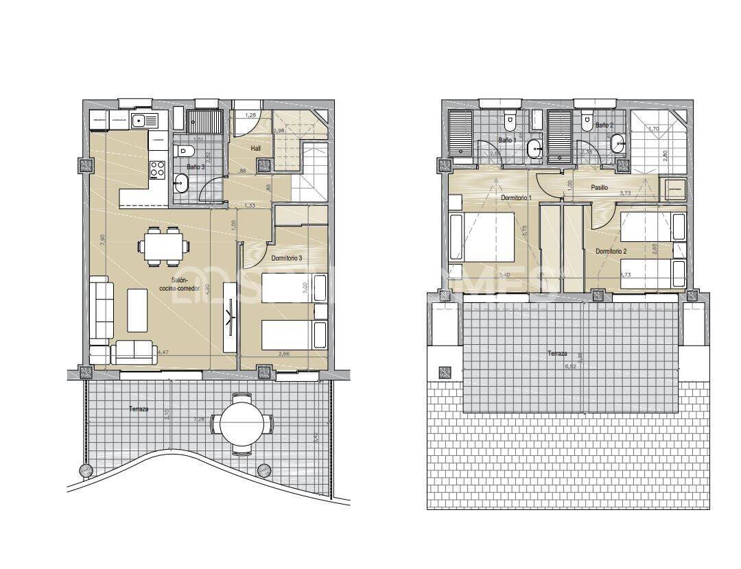 Dzīvoklis Benalmadena, Malaga, Spānijā 3 istabas, 76 m2 Nr. 131274