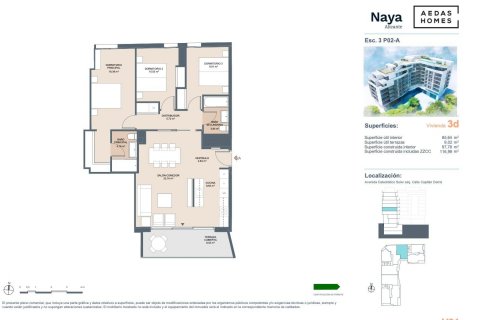 Dzīvoklis pārdošanā Alicante, Spānijā 3 istabas, 115.95 m2 Nr. 130567 - attēls 12