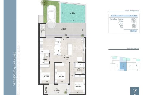 Apartment for sale in San Pedro del Pinatar, Murcia, Spain 3 bedrooms, 94 sq.m. No. 120936 - photo 9