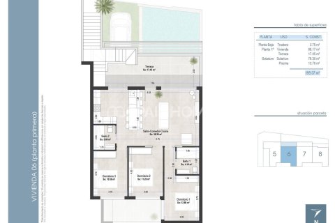 Apartment for sale in San Pedro del Pinatar, Murcia, Spain 3 bedrooms, 94 sq.m. No. 120936 - photo 14