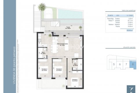 Penthouse for sale San Pedro del Pinatar, Murcia, Spain 3 bedrooms, 87 sq.m. No. 120937 - photo 15