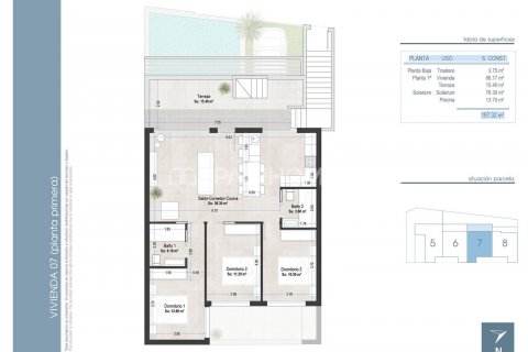 Penthouse for sale San Pedro del Pinatar, Murcia, Spain 3 bedrooms, 87 sq.m. No. 120937 - photo 13