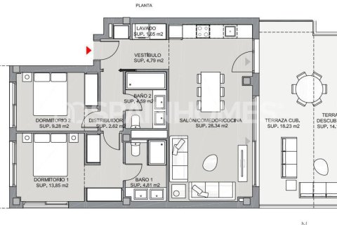 Penthauss pārdošanā Benahavis, Malaga, Spānijā 2 istabas, 128 m2 Nr. 131189 - attēls 21