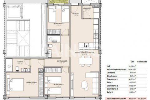 Apartment for sale La Nucia, Alicante, Spain 3 bedrooms, 96 sq.m. No. 131194 - photo 26