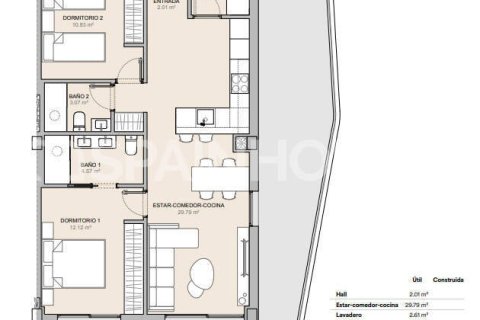 Penthäuser zum Verkauf in La Nucia, Alicante, Spanien 2 Schlafzimmer, 72 m2 Nr. 131193 - Foto 25