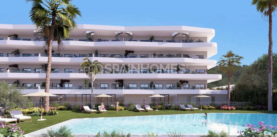 Penthäuser in La Nucia, Alicante, Spanien 2 Schlafzimmer, 72 m2 Nr. 131193