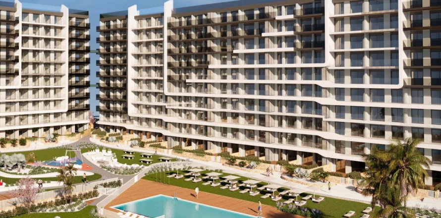 Квартира в Торревьеха, Аликанте, Испания 2 спальни, 91м2 №122955