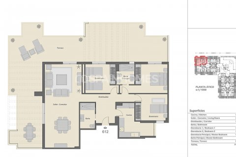 Attico in vendita Marbella, Malaga, Spagna 3 camere da letto, 122 mq. N° 124692 - foto 14