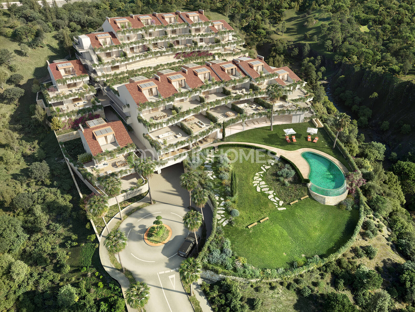 Пентхаус в Бенальмадена, Малага, Испания 3 спальни, 202м2 №124686