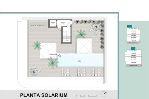 Penthauss pārdošanā Torrevieja, Alicante, Spānijā 2 istabas, 66 m2 Nr. 131429 - attēls 11