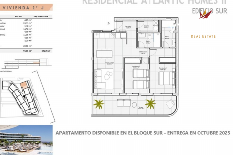 Apartamento en venta Adeje, Tenerife, España 2 dormitorios,  No. 124520 - foto 3