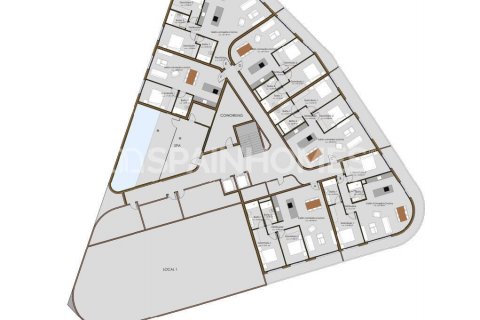 Продажа пентхауса в Кальпе, Аликанте, Испания 2 спальни, 89м2 №121848 - фото 19