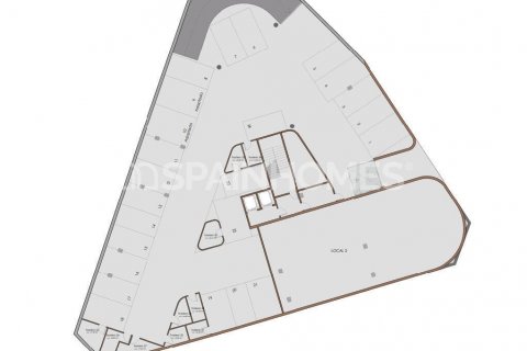 Продажа пентхауса в Кальпе, Аликанте, Испания 2 спальни, 89м2 №121848 - фото 18
