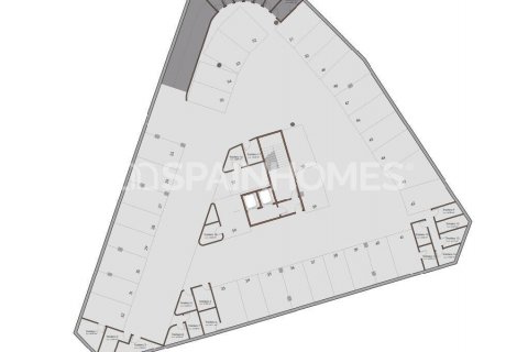 Продажа пентхауса в Кальпе, Аликанте, Испания 2 спальни, 89м2 №121848 - фото 17