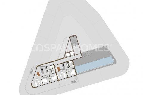 Продажа пентхауса в Кальпе, Аликанте, Испания 2 спальни, 89м2 №121848 - фото 25