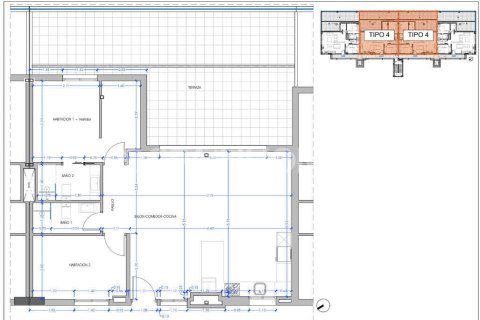 Apartment for sale in Benidorm, Alicante, Spain 2 bedrooms, 82 sq.m. No. 121856 - photo 15