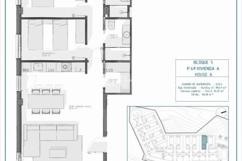 Apartment for sale Cuevas del Almanzora, Almeria, Spain 2 bedrooms, 80 sq.m. No. 121859 - photo 13