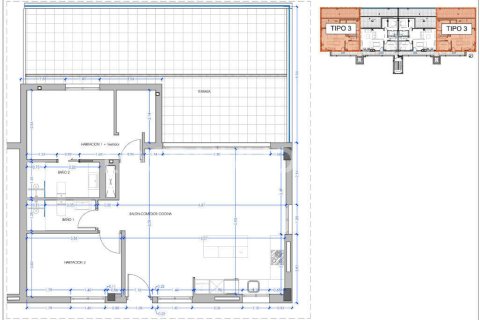 Dzīvoklis pārdošanā Benidorm, Alicante, Spānijā 2 istabas, 82 m2 Nr. 121857 - attēls 14