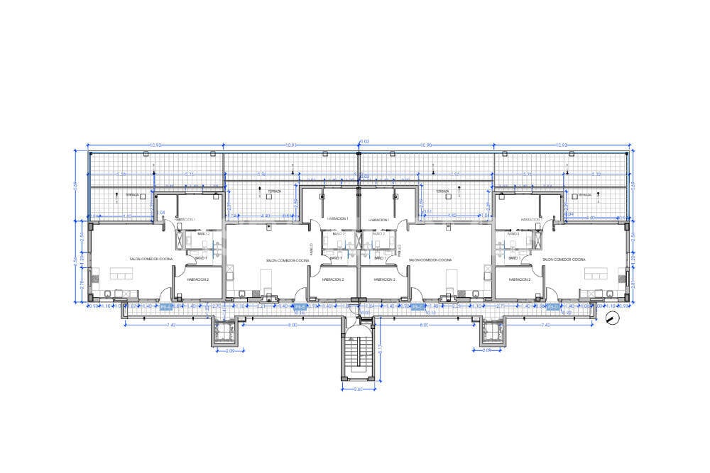 Penthouse in Benidorm, Alicante, Spain 2 bedrooms, 85 sq.m. No. 121858