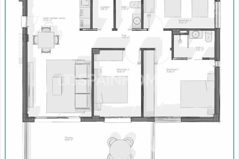 Apartament w Cuevas del Almanzora, Almeria, Hiszpania 3 sypialnie, 99 mkw. nr 121860 – zdjęcie 13