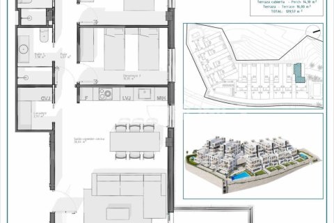 Huoneisto myytävänä Cuevas del Almanzora, Almeria, Espanja, 3 makuuhuonetta, 99 m2 No. 121860 - kuva 17