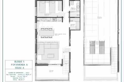 Продажа квартиры в Куэвас-дель-Альмансора, Альмерия, Испания 3 спальни, 99м2 №121860 - фото 18