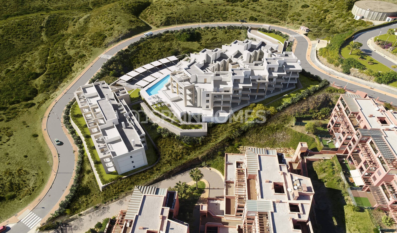 Penthouse in Mijas, Malaga, Spain 3 bedrooms, 100 sq.m. No. 131133