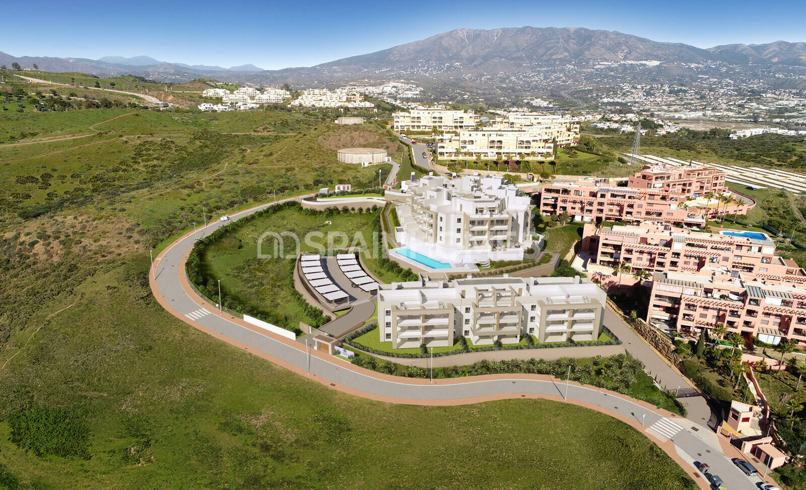 Penthouse in Mijas, Malaga, Spain 3 bedrooms, 100 sq.m. No. 131133