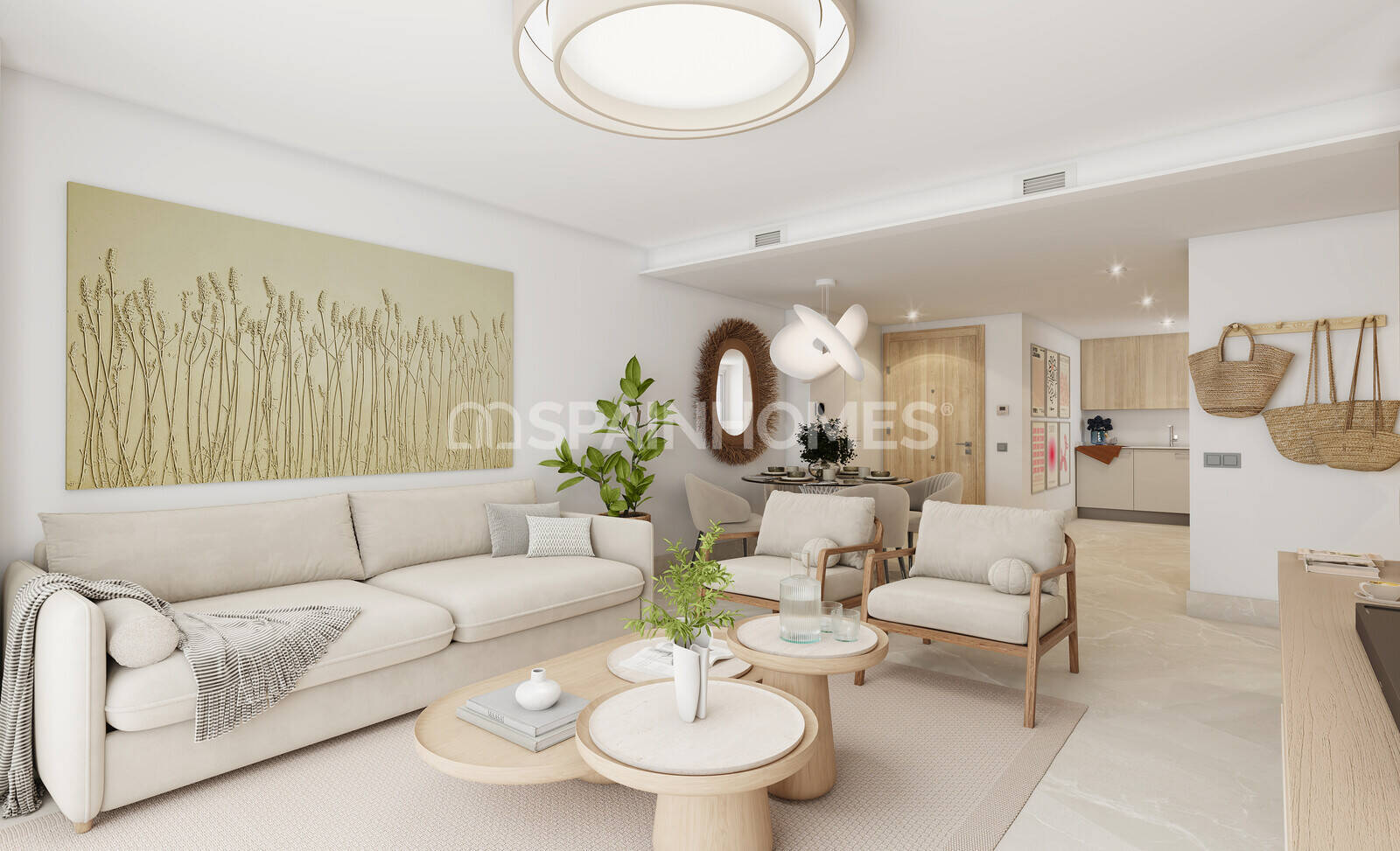 Penthouse in Mijas, Malaga, Spain 3 bedrooms, 100 sq.m. No. 131133