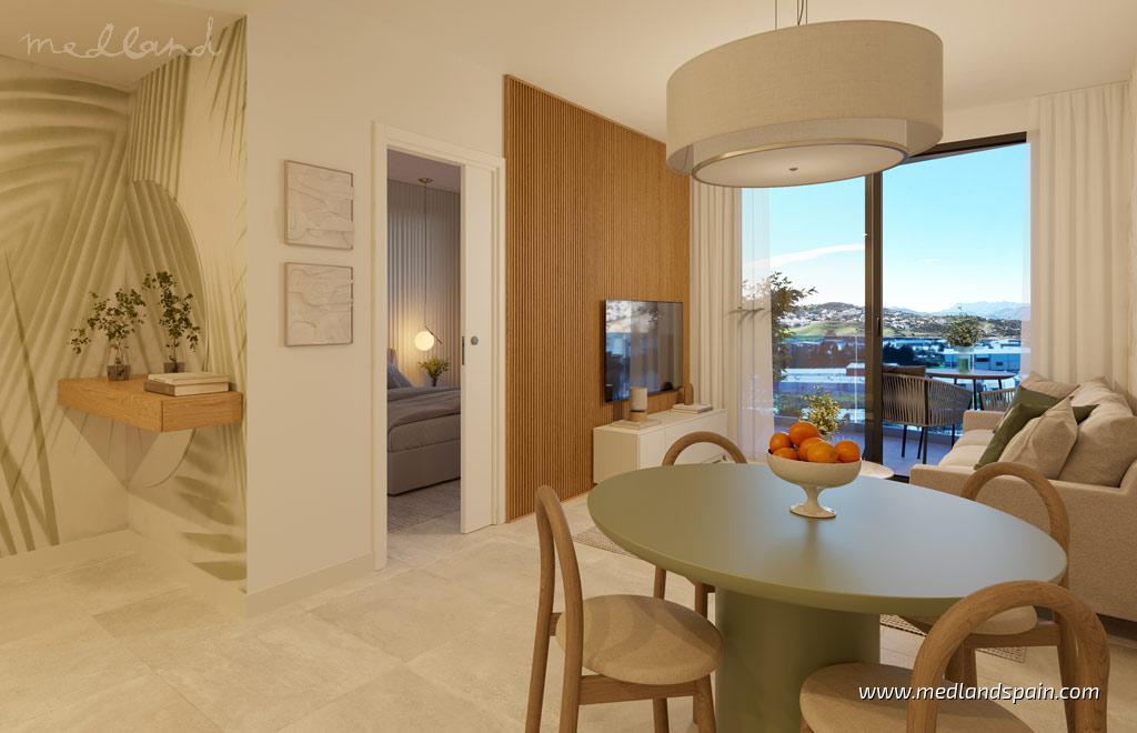 Lägenhet i Mijas Costa, Malaga, Spanien 1 sovrum, 53 kvm. Nr. 121919
