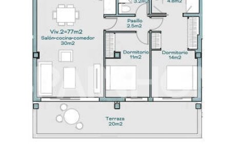 Продажа квартиры в Бенальмадена, Малага, Испания 3 спальни, 113м2 №131242 - фото 14