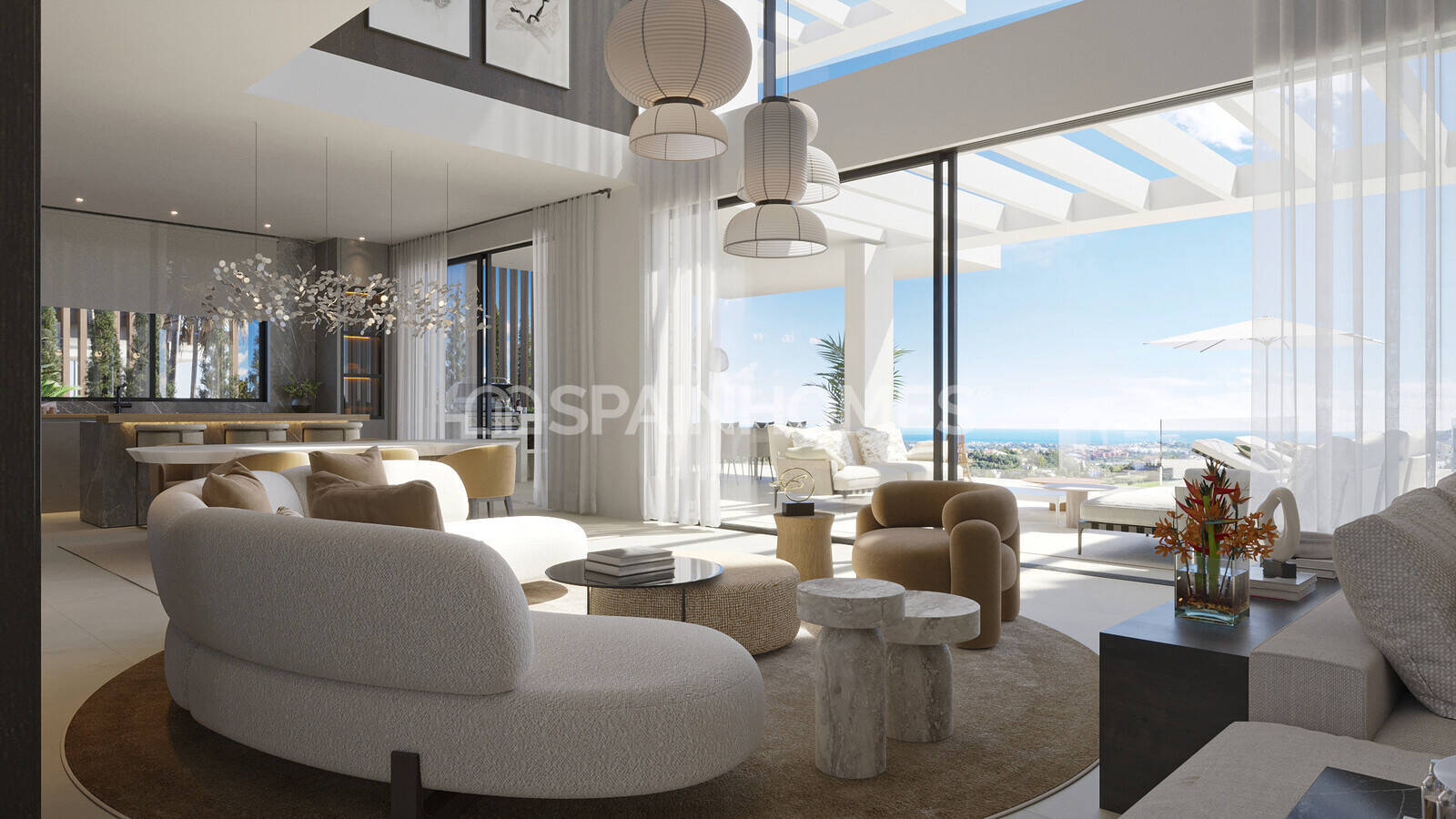 Villa i Estepona, Malaga, Spanien 4 sovrum, 548 kvm. Nr. 121080