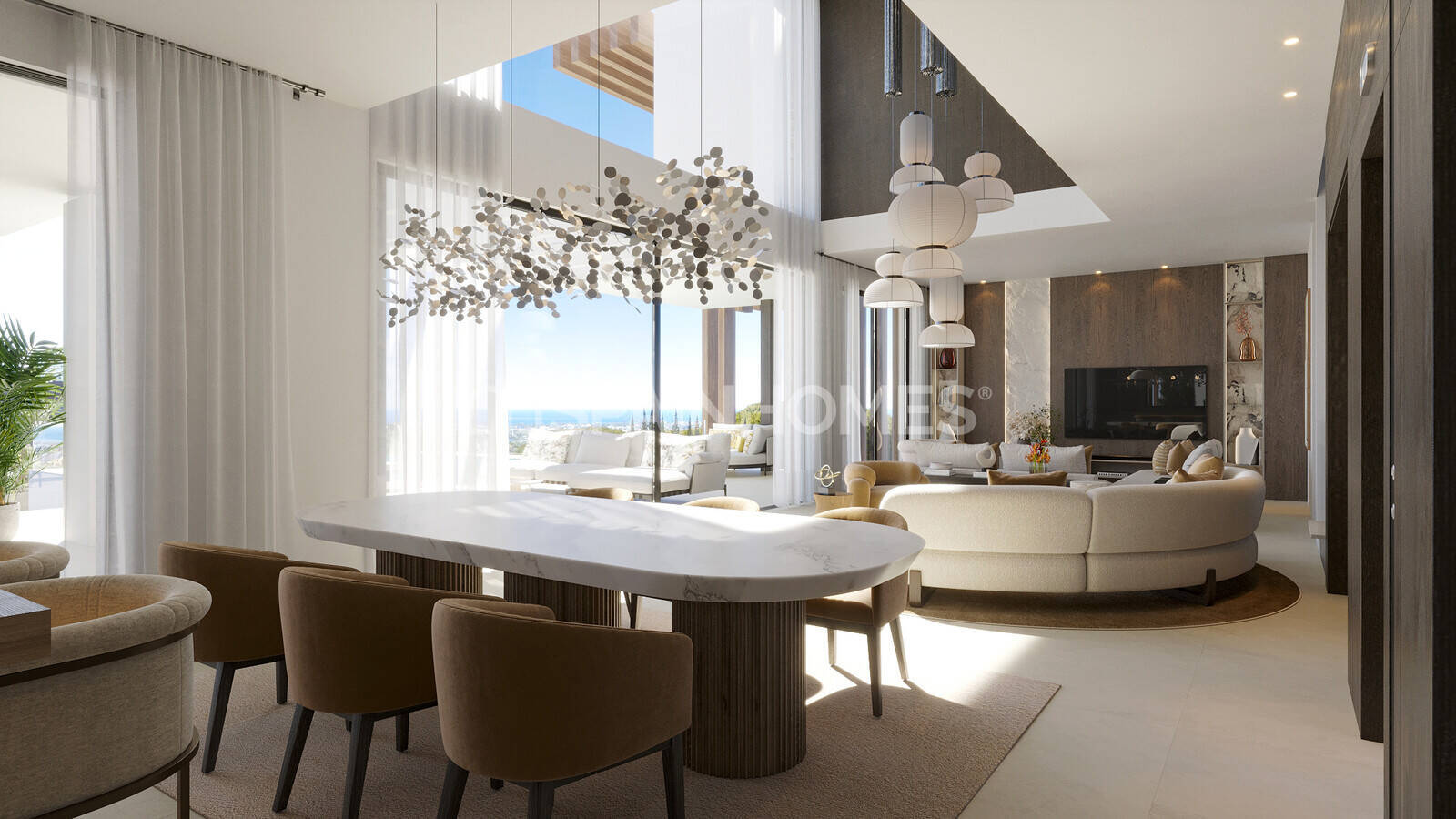 Villa i Estepona, Malaga, Spanien 4 sovrum, 548 kvm. Nr. 121080