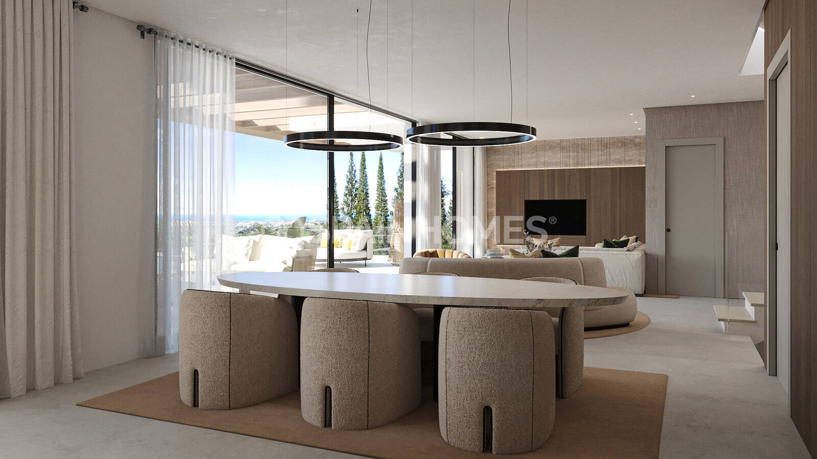 Villa i Estepona, Malaga, Spanien 4 sovrum, 548 kvm. Nr. 121080