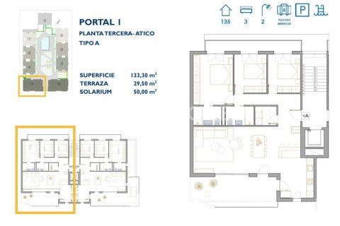 Apartament w San Pedro del Pinatar, Murcia, Hiszpania 3 sypialnie, 130 mkw. nr 121076 – zdjęcie 20
