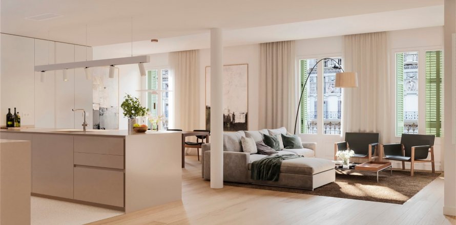 Apartment Barcelona, Espagne 3 chambres, 248 m2 No. 122649