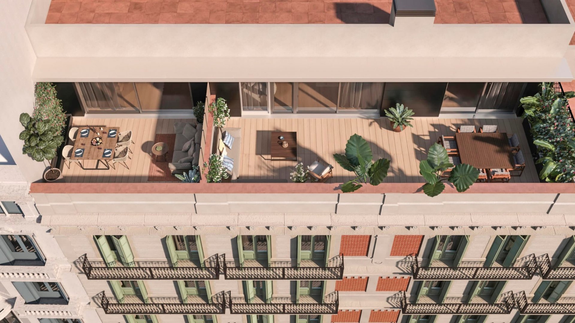 Lägenhet i Barcelona, Spanien 2 sovrum, 95 kvm. Nr. 122648