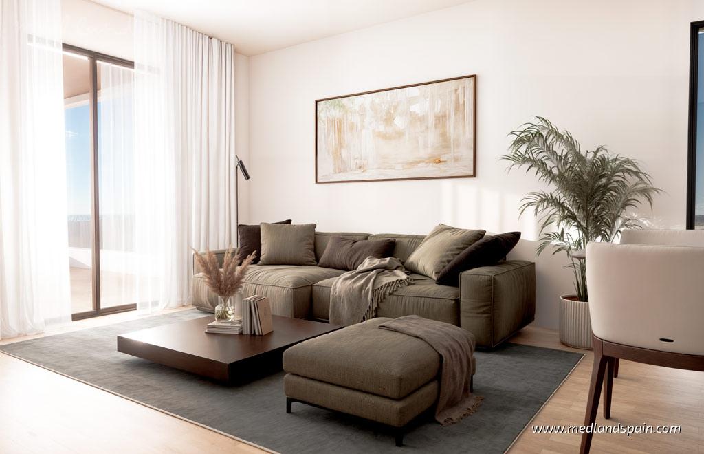 Apartament w Finestrat, Alicante, Hiszpania 2 sypialnie, 66 mkw. nr 121903