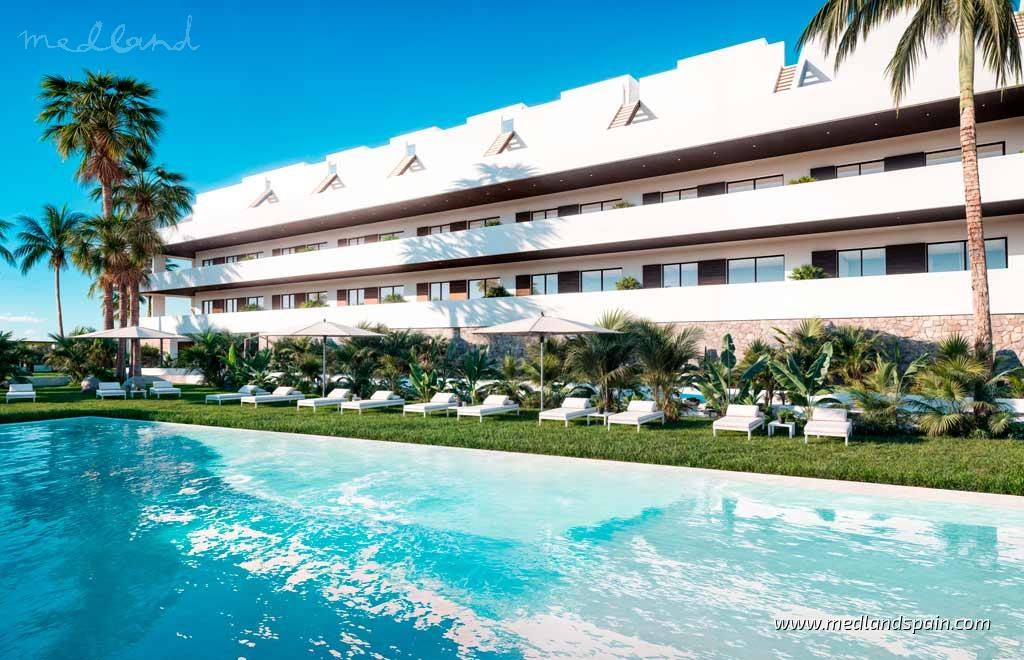 Apartament w Finestrat, Alicante, Hiszpania 2 sypialnie, 66 mkw. nr 121903