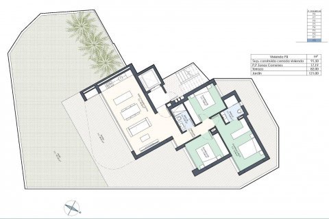 Wohnung zum Verkauf Guardamar del Segura, Alicante, Spanien 3 Schlafzimmer, 91 m2 Nr. 125181 - Foto 17