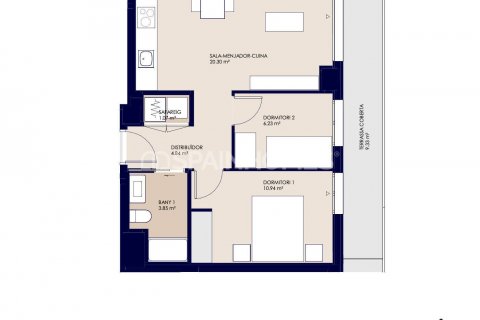 Продажа квартиры в Терраса, Барселона, Испания 3 спальни, 73м2 №120817 - фото 18